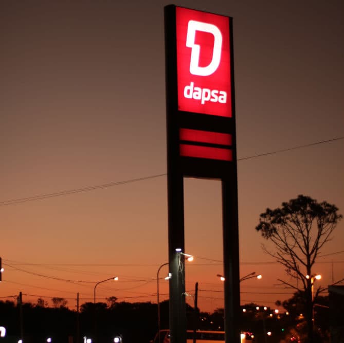 Red DAPSA — estaciones de servicio en todo el país